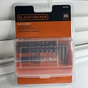Black & Decker 35 Piece Screwdriving Set Magnetic Drive Guide BDA235 Brand New - Picture 1 of 11