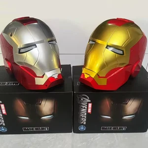 Iron Man MK5 Gold Helmet | Electric Opening & Closing Mask | LED Lights NEW 🔥 - Picture 1 of 3