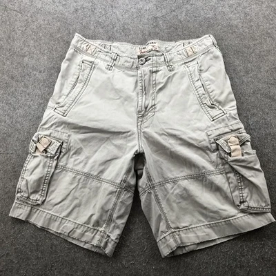 Tommy Bahama Pantalones Cortos Para Hombres 34 Gris Claro Bolsillos de Carga Exterior Senderismo Informal Foto 1 de 4