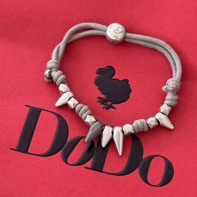 Bracciale Spike Borchie Pepita Dodo Pomellato Argento Titanio - Immagine 1 di 3