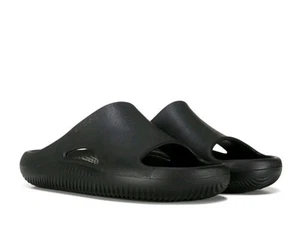 Crocs Women's Size 12 Black Mellow Recovery Slides NWT - Picture 1 of 4