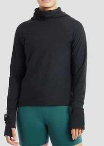 Oiselle Lux Highline Hoodie Damen Neu mit Etikett Farbe Schwarz Größe 4 - Bild 1 von 5