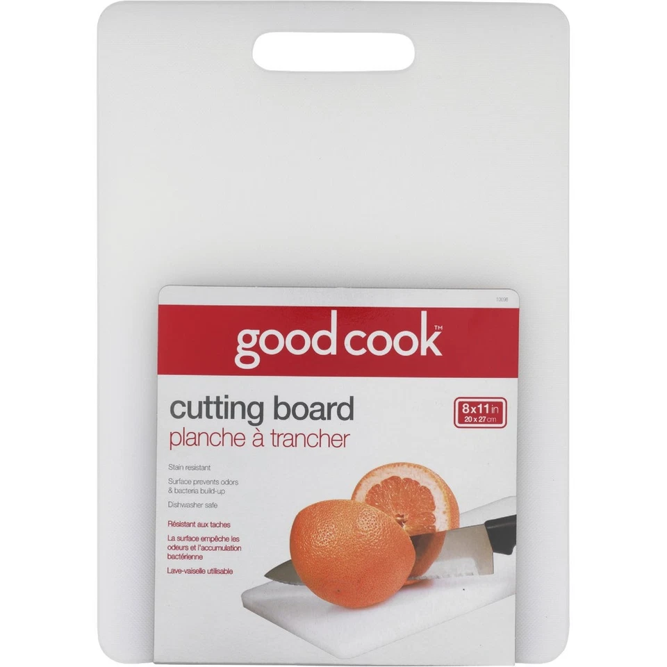 Goodcook 8英寸 x 11 英寸 白色切割板 10098 Goodcook 10098 076753100984 — 第 1/1 张图片