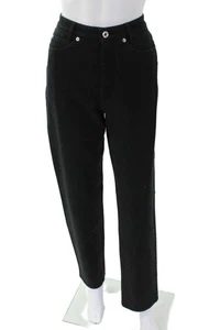 Cambio Womens High Waisted Straight Leg Jeans Black Size 27" - Picture 1 of 6