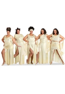 Plus Size Disney Hercules Muses Costume Set for Women - Picture 1 of 1