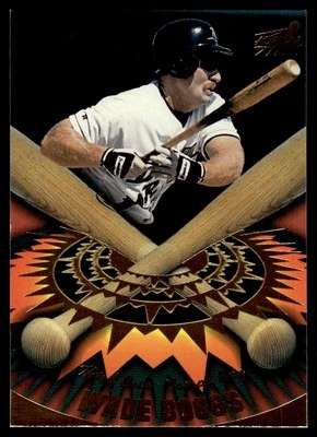 1998 PACIFIC AURORA ON DECK LASER CUTS Wade Boggs Tampa Bay Devil Rays #18 - Image 1 of 2