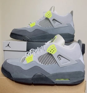 Air Jordan 4 Retro SE Neon 95 CT5342007 Größe 14 mit Karton - Bild 1 von 6