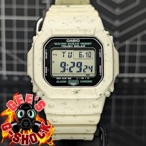 Casio G-Shock π―π΅ G-5600 (U)pdated Eco Solar Beige Grey Green Square G-5600BG-5 - Picture 1 of 12