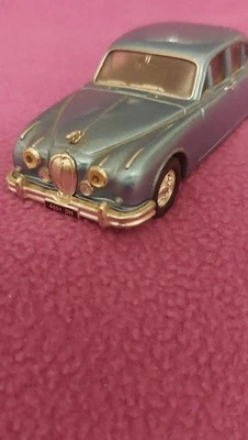 Corgi Jaguar MK-1 blu metallizzato, come nuovo - Immagine 1 di 4