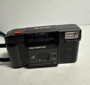 Olympus Trip AF MD 35mm Film Point and Shoot Camera Black - Working - Bild 1 von 15