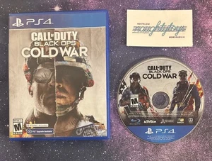 PS4 Call of Duty: Black Ops Cold War - Sony PlayStation 4 - Clean Disc - Picture 1 of 7