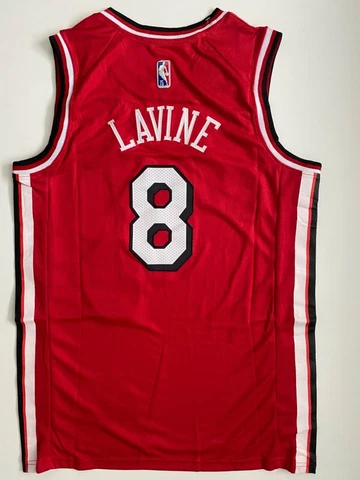 Zack Lavine #8 Chicago Bulls Jersey Men Size M Medium Free ShipReturn Cover