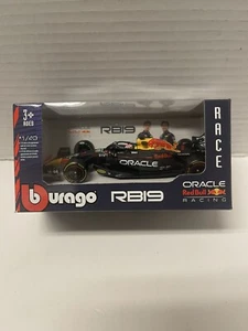 Burago F1 Oracle Red Bull Racing RB19 1/43 Max Versappen#1 3 Time World Champion - Picture 1 of 8