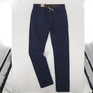 Pantaloni prAna Uomo 30x32 Blu Slim Fit Stretch Nuovi con etichette cotone biologico  - Foto 1 di 7