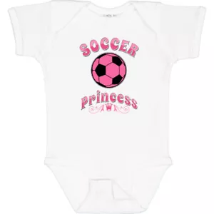 Inktastic Soccer Princess Baby Bodysuit Team Player Future One-piece Infant Hws - Picture 1 of 7
