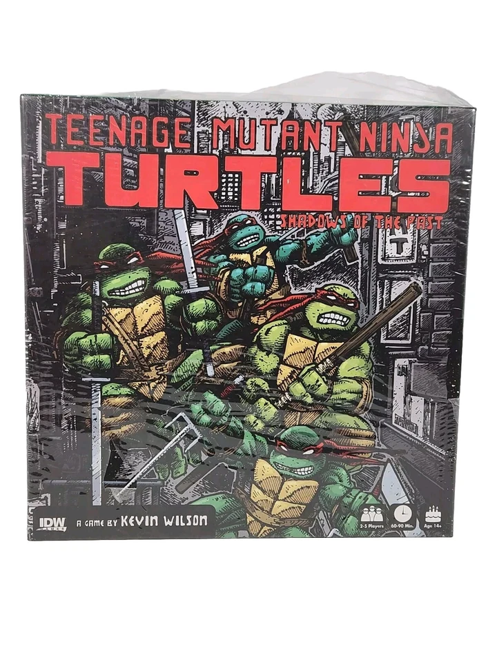 TMNT Teenage Mutant Ninja Turtles Shadows Of The Past IDW Board Game Rare - Image 1 of 4