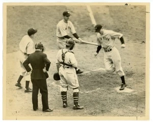 GEORGE SELKIRK original 1936 TYP I Foto YANKEES GIANTS WORLD SERIES - Bild 1 von 2