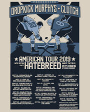 Dropkick Murphys - 2019 American Tour Concert Poster - 8x10 Color Photo 