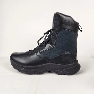 Under Armour UA Stellar G2 Tactical Boots Black 3024946-001 Men's Size 14 - Picture 1 of 12