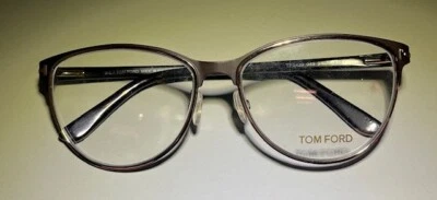TOTALMENTE NUEVO AUTÉNTICO TOM FORD TF5420 049 NEGRO MATE/PLATEADO 54-16-135 Foto 1 de 2