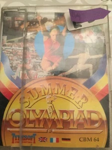 Sommerolympiade CBM 64 Classic Kassette. - Bild 1 von 3