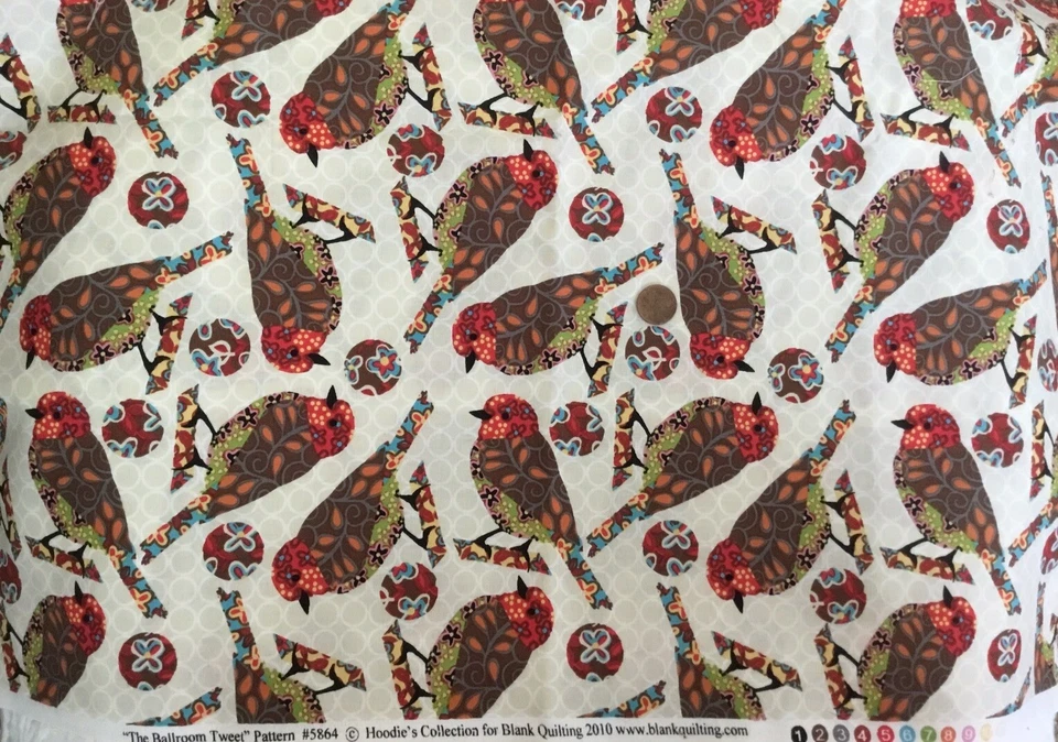 The Ballroom Tweet #5864 Hoodie’s Collection for Blank Quilting 2010 46” x 44” - Image 1 of 4