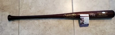 BRENDAN RODGERS - SIGNED/GAME USED LOUISVILLE SLUGGER MLB SELECT BAT - JSA - Image 1 of 4