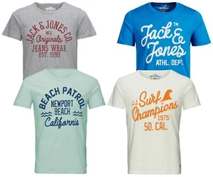 JACK & JONES ORIGINALS Herren T-Shirt JORNEW TEE Rundhals Slim Oberteil Logo NEU - Bild 1 von 6