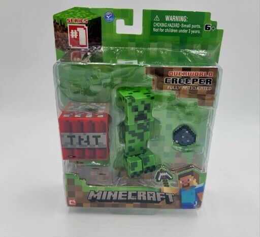 Boneco Minecraft Steve Zumbi Articulado