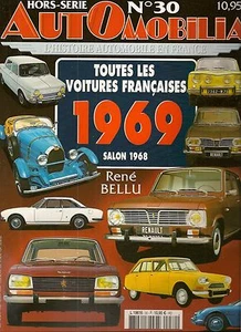 AUTOMOBILIA HS 30 ALLE FRANZÖSISCHEN AUTOS 1969 (SALON 1968) - Bild 1 von 2