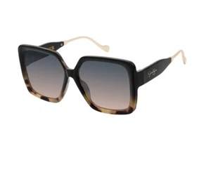Jessica Simpson J6325 Sunglasses Oversized Black Tortoise Sunglasses - Picture 1 of 1