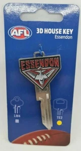AFL Essendon Bombers 3D House Key Blank - Collectable - AFL 3D House Key TE2 - Bild 1 von 3