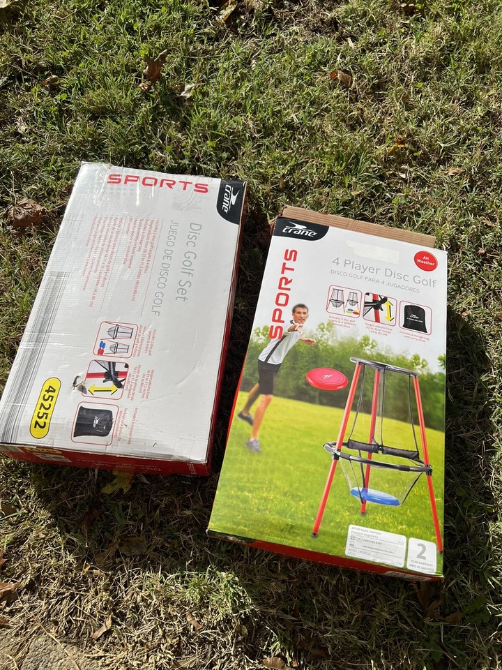 Game DISC Golf Net SET Box  TARGET Case Bag Family Fun Crane - Image 1 of 1