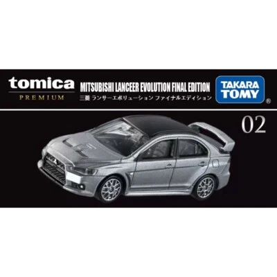 Tomy Tomica Premium TP02 Mitsubishi Lancer Evolution Car Limited Edition Toy - Image 1 of 4