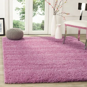 Safavieh Power Loomed PINK Plush Shag Area Rugs - SG151-3232 - Picture 1 of 13