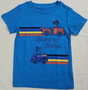 Here to Help Paw Patrol Boys T-Shirt Nick Jr (Blue) - Picture 1 of 5
