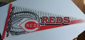 Cincinnati Reds 1994 Baseball Pennant Trench MFG MLB Genuine Merchandise 12"×30" - Bild 1 von 7