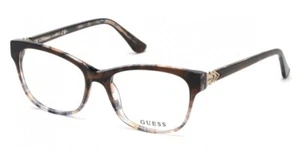 Guess Gu2696 056 Havanna Katzenauge Kunststoff optische Brille Gestell 52-16-140 RX - Bild 1 von 1