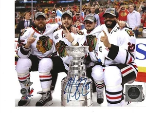 Chicago Blackhawks 8x10 Foto SIGNED VIKTOR STALBERG PHOTOFILE HANDSIGNIERT - Bild 1 von 2