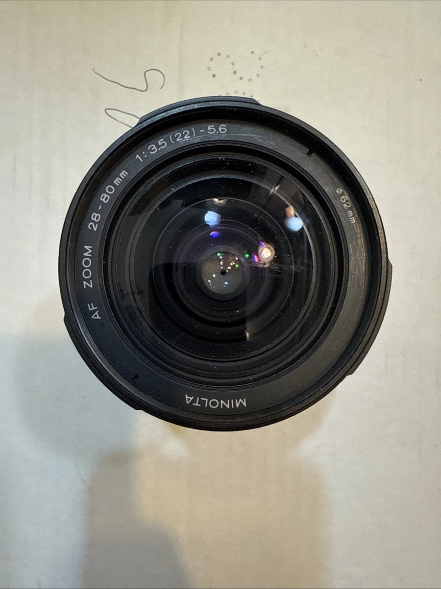 Minolta Zoom 28-80mm Focal Camera Lenses for sale | eBay