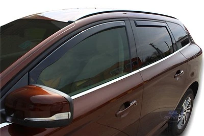 Deflectores de viento para Volvo XC60 2008-2016 5 puertas juego de 4 piezas tintado Heko - Imagen 1 de 4