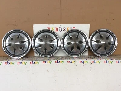 72 73 74 75 AMC HORNET JAVELIN 14" Tapacubos Juego Cubiertas Ruedas 1972-1975 OEM Foto 1 de 4