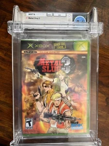 Metal Slug 3 WATA graded Original Xbox 9.6 A+ NTSC Sealed Hi Grade Rare!!! - Picture 1 of 11