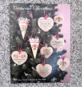 Victorian Christmas Cross Stitch Pattern Booklet Sue Hillis Designs - Picture 1 of 1