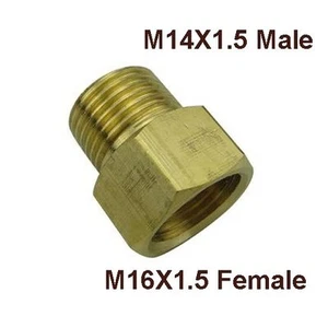 Metric Fitting M16X1.5 M16 Female to M14X1.5 M14 Male Adapter - Bild 1 von 1