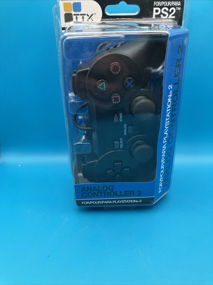 TTX Tech - Analog Controller 2 for Sony PlayStation PS1 PS2 NXP2-035 SEALED NEW - Image 1 of 4