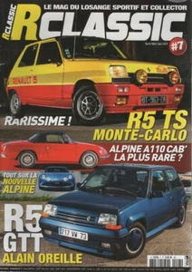 RCLASSIC 7 R5 TS MONTE CARLO R5 GT TURBO ALAIN OREILLE RENAULT FLORIDE CARAVELLE - Imagen 1 de 3