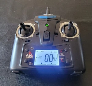Udi R/C Radio Transmitter Remote Controller 2.4Ghz UFO 360 Eversion (for drone) - Picture 1 of 3