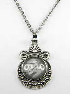 Aletai Iron IIIE Meteorite Pendant Necklace 24-inch chain - APN3 - Picture 1 of 8