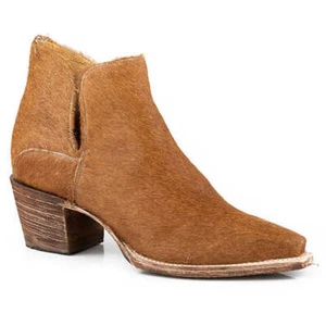 Botas de cuero para mujer Roper Allure color tostado artesanal - Imagen 1 de 1